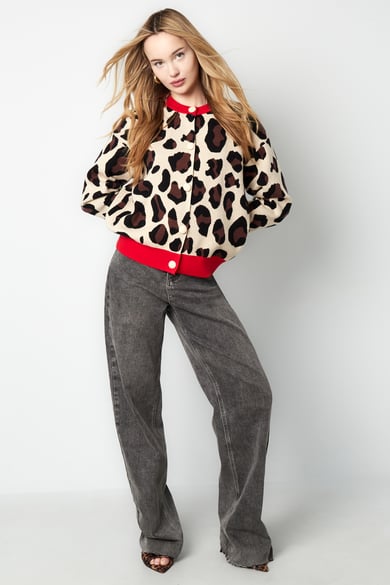 Weste Leopard - Kamel h5 Bild3